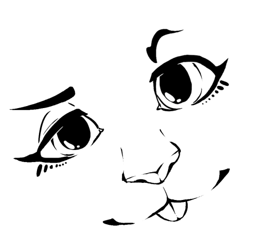 orchidbark's tweet photo. I usually draw the face first, so when I hide the draft layer I end up with a pretty great icon sometimes, lol #furry https://t.co/2RncgMeLMc