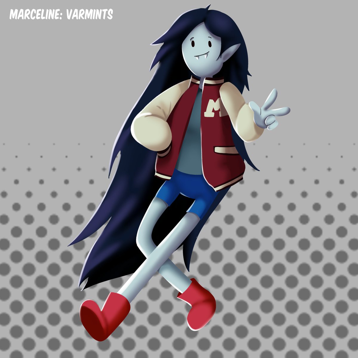 João Pedro on Twitter "I made another concept art of Marceline for 