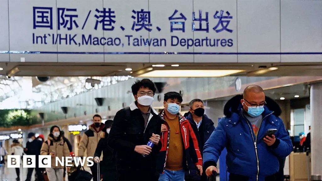 Covid In China: US Imposes Covid Testing For Visitors From China. <a href="/BBCNews/">BBC News (UK)</a> 

#COVID19 #UnitedStates #China #Travel #COVIDTest #PublicHealth

bbc.com/news/world-asi…