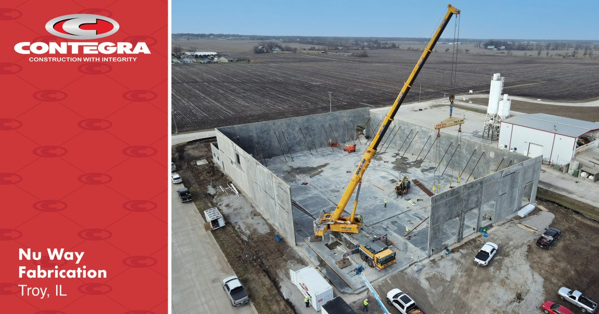 ContegraCC's tweet photo. Check out these "Nu" photos of our progress in Troy, IL! 🏗️  

#Contegra #ConstructionwithIntegrity https://t.co/aX9wJ3D71L