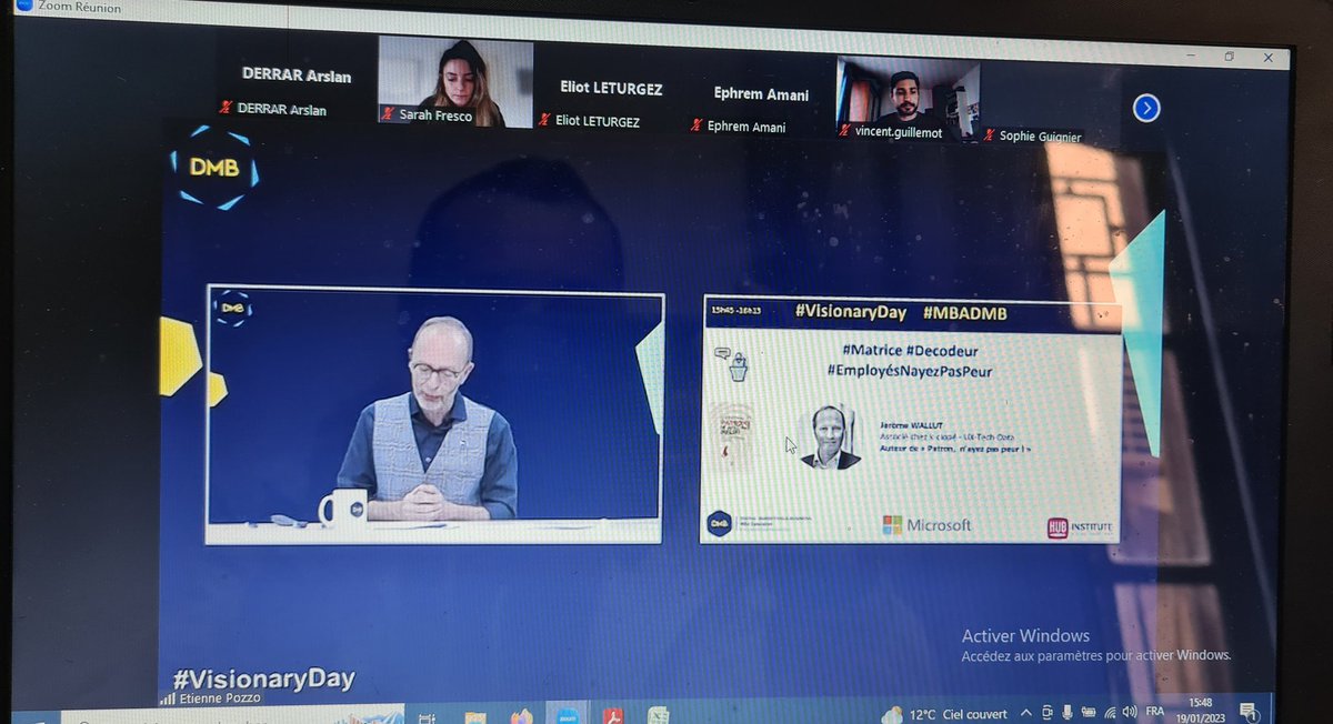 ArslanDerrar's tweet photo. #Matricedécodeur de @jeromewallut qui explique la transformation digitale d'un secteur 🚀
 
#MBADMB #VisionaryDay https://t.co/1c2OF3vfeX