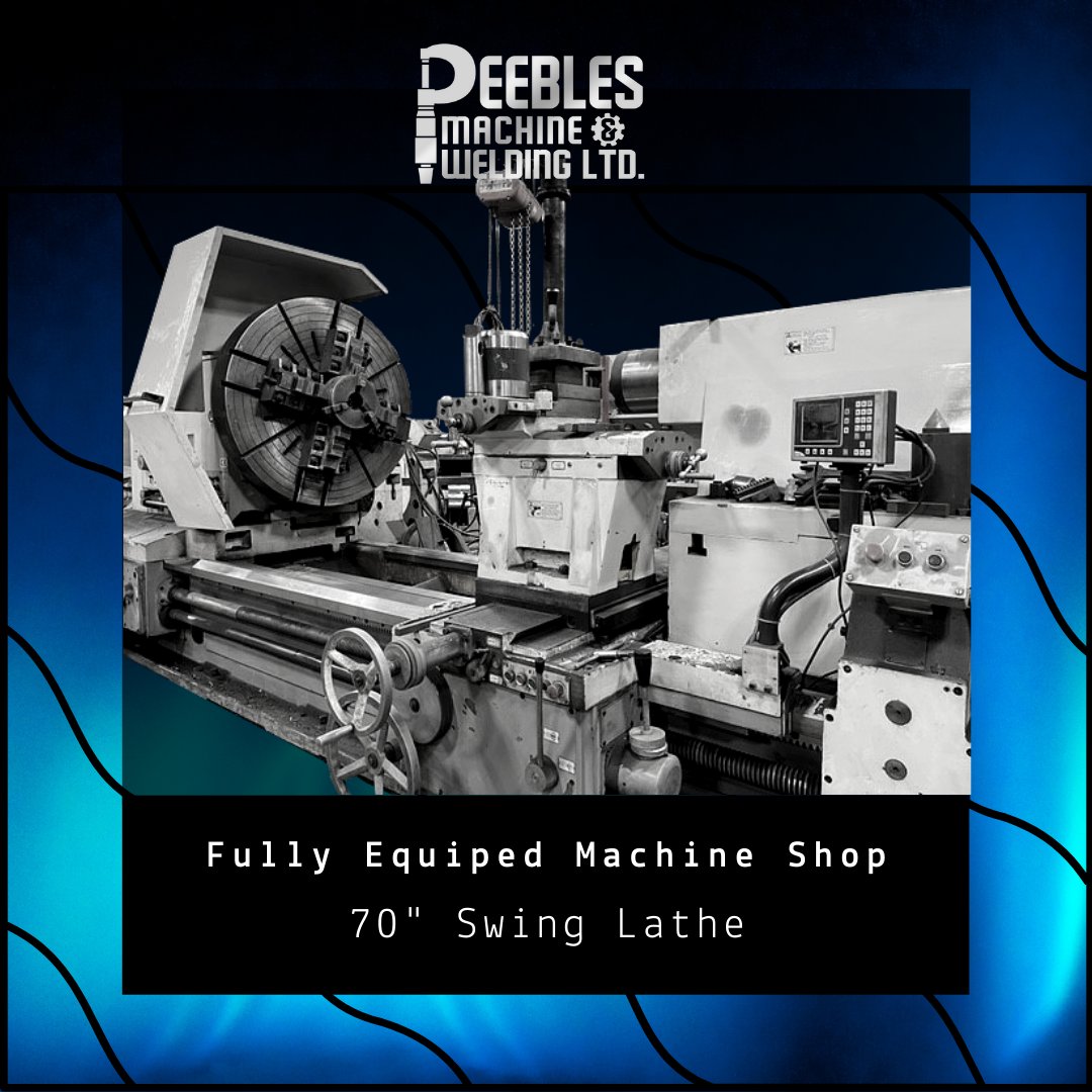 Peeblesmachine's tweet photo. Our machine shop is fully equipped for all your industrial, commercial, heavy equipment and agricultural needs. 

#peeblesmachineandwelding #peeblesyorkton #weldingyorkton #machining #parts #welding #yorkton #renoldsrollerchain #lineboring #timkenbearings #ptoparts #driveshafts https://t.co/4BCsG1jdyU