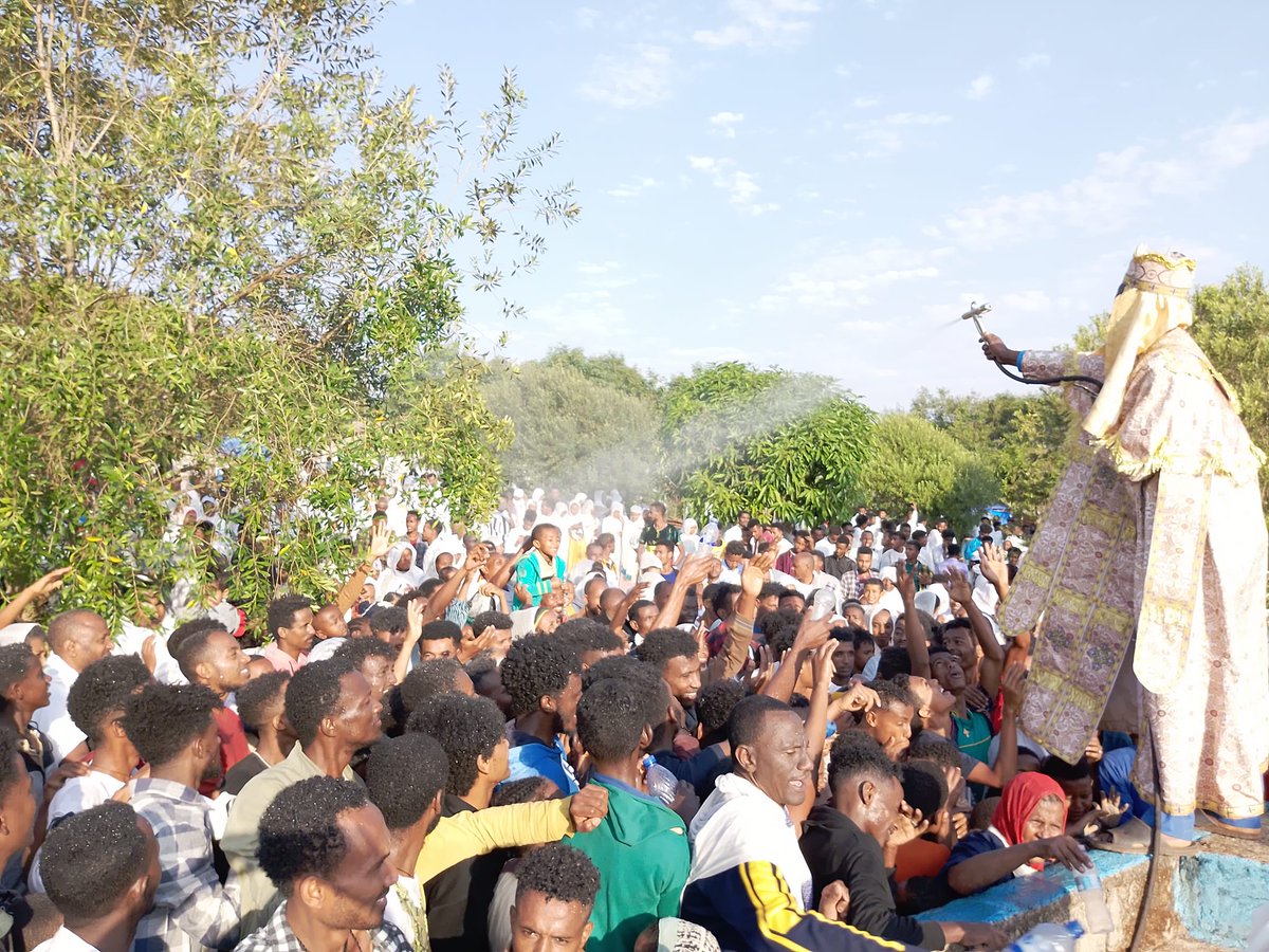 fanatelevision's tweet image. IN PICTURES: #Timket being celebrated colourfully in #Asosa city, Benishangul Gumuz region
#Ethiopia #Epiphany #Timket