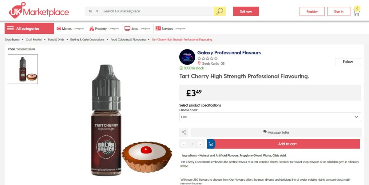 A taste of home with UKM

ukmarketplace.com 

#UK #GB #UKbusiness #entrepreneur #shop #onlineshop #vendor #UKM #lifemadebetter #BuyBritish #lowfees #nooverheads #onestopshop #smarthub #tech #buysell #fashion #household #preloved #buy