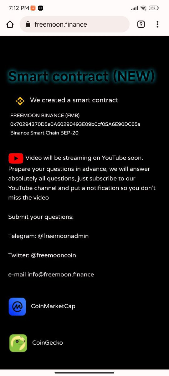 FREEMOON BINANCE (FMB) tweet media