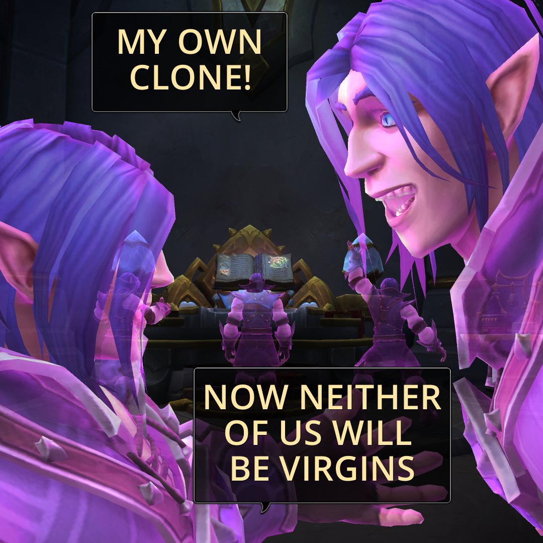 LunethD's tweet photo. Who needs Jaina anyway??? ๐ซโจ
#Warcraft #Dragonflight #Kalec https://t.co/iZ55CMJtCg