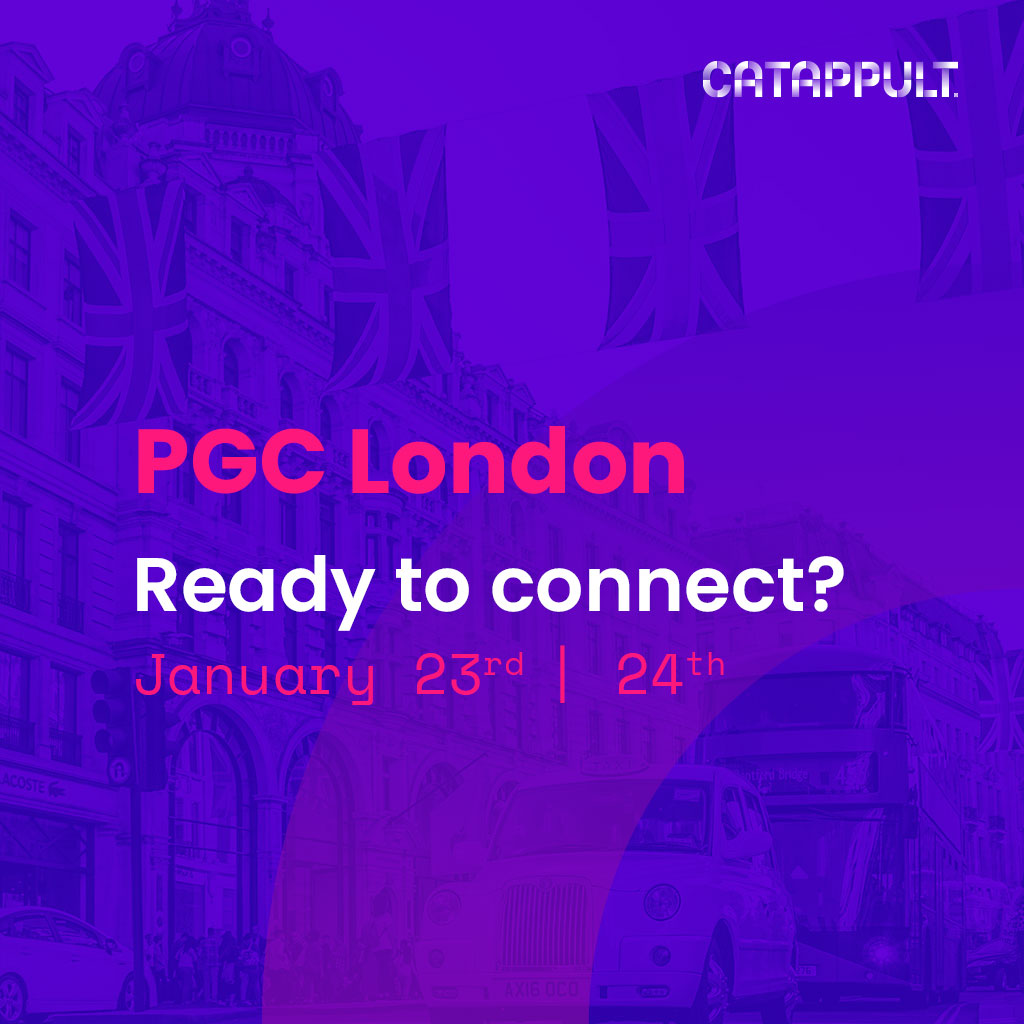 Unleash the potential of your app at Pocket Gamer Connects London 2023! Want to find out how your app can reach millions? Come find us! Our Catappult team will be there to network, learn and make valuable connections in the industry. #PGConnects2023 #AppDevelopment
