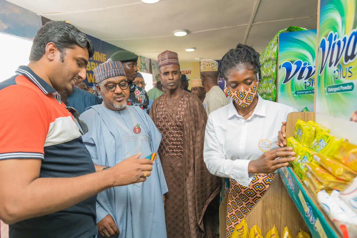 hon_umarelyakub's tweet photo. At the 43rd Trade fair in kano state https://t.co/rhIVORt8rU