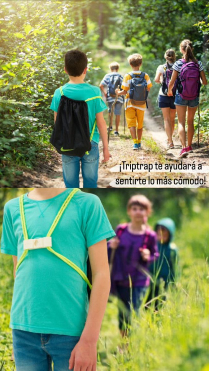 artefactos_org's tweet image. ¿Te incomodan esas mochilas que caen del #hombro y no se ajustan tu ritmo? Tranqui, [#triptrap] es tu solución, el #dispositivo que permite un buen ajuste de tu mochila.
🎁Regala #autonomía!
@UA_Universidad @EPSAlicante #visibiliza #diversidadfuncional #inclusion #productodeapoyo