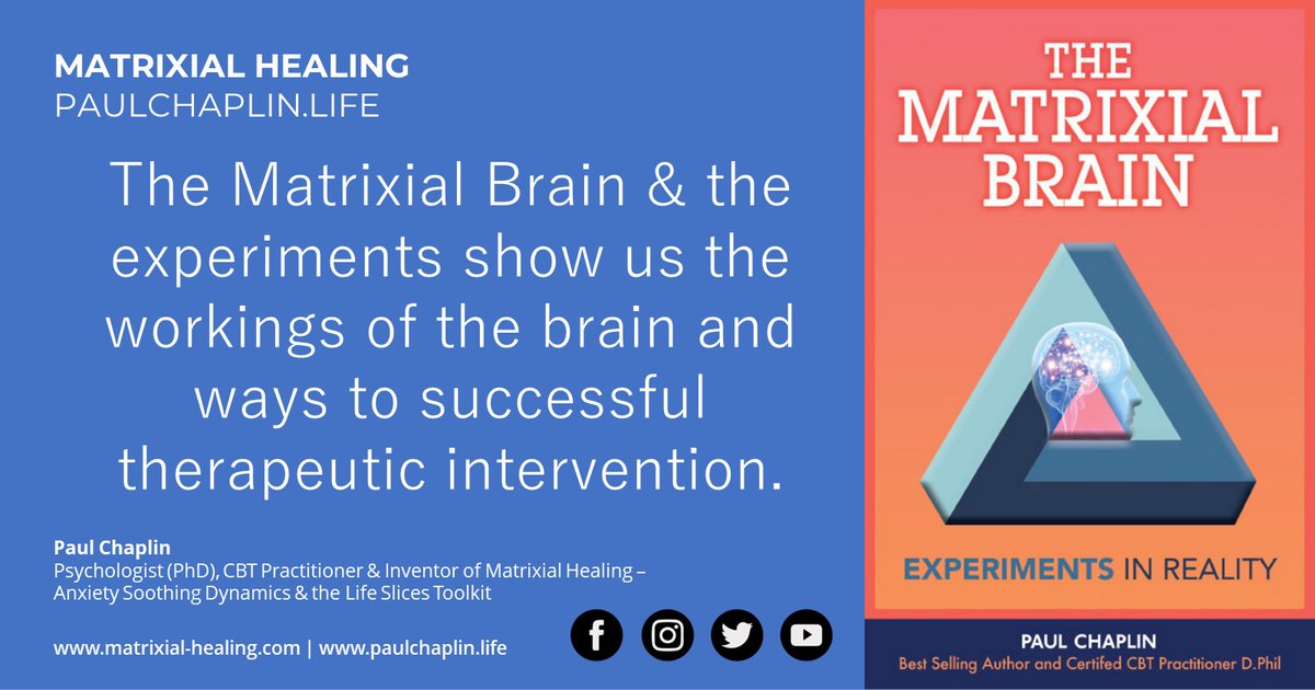 pcworldcheeky's tweet image. The Matrixial Brain - Experiments in Reality offers an opportunity to see the Matrixial brain at work and leads us into how this can be used for successful therapist intervention. #TheMatrixialBrain - At Amazon #PaulChaplinPhD #SystemsArchitecture #thebrain