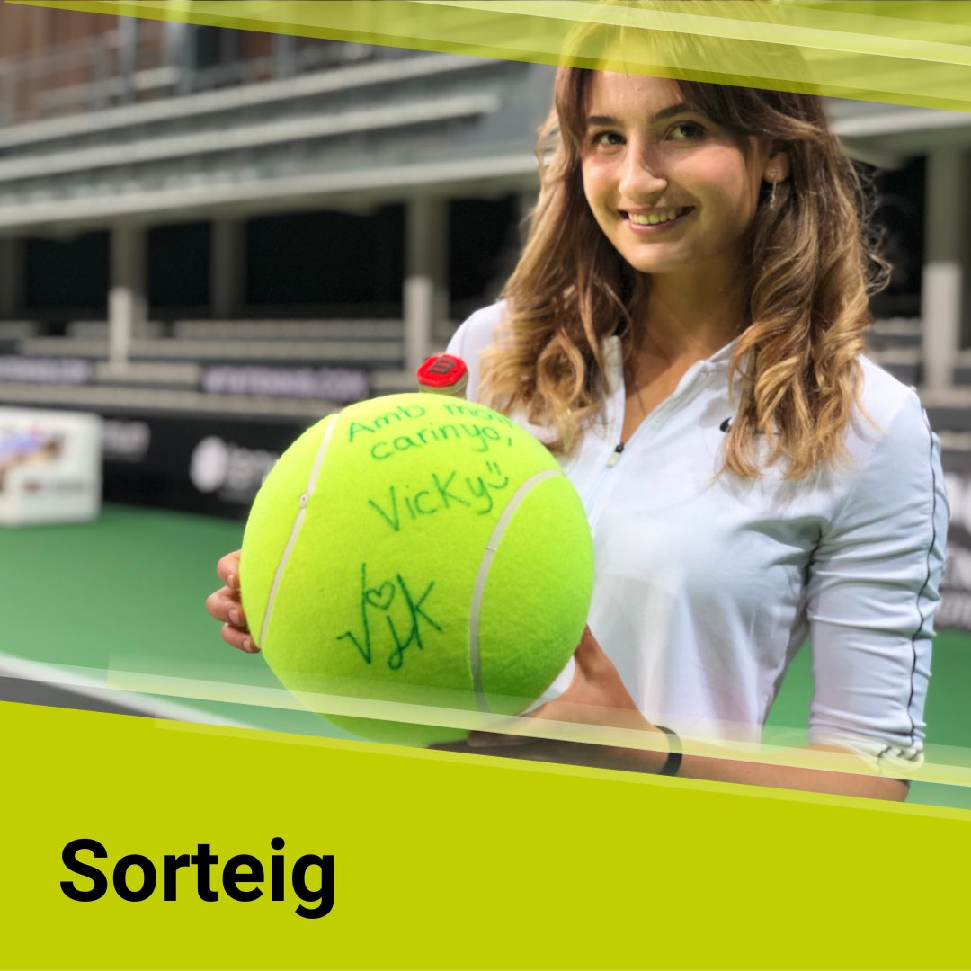 CreandSupport's tweet photo. #sorteig
🎾Pilota gegant signada per la @vjimenezk en joc
➡️Participa-hi https://t.co/qLV3oES58A
#supportingtennis https://t.co/mSfCoTtrO8