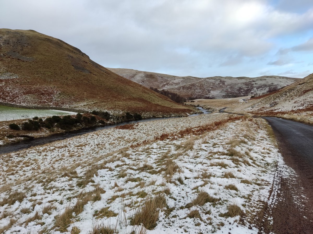 Theres a cold wind in the  #Breamish Valley in @NlandNP today. Wrap up well if you're heading out. #BeAdventureSmart #safety #walking #takecare #WINTER