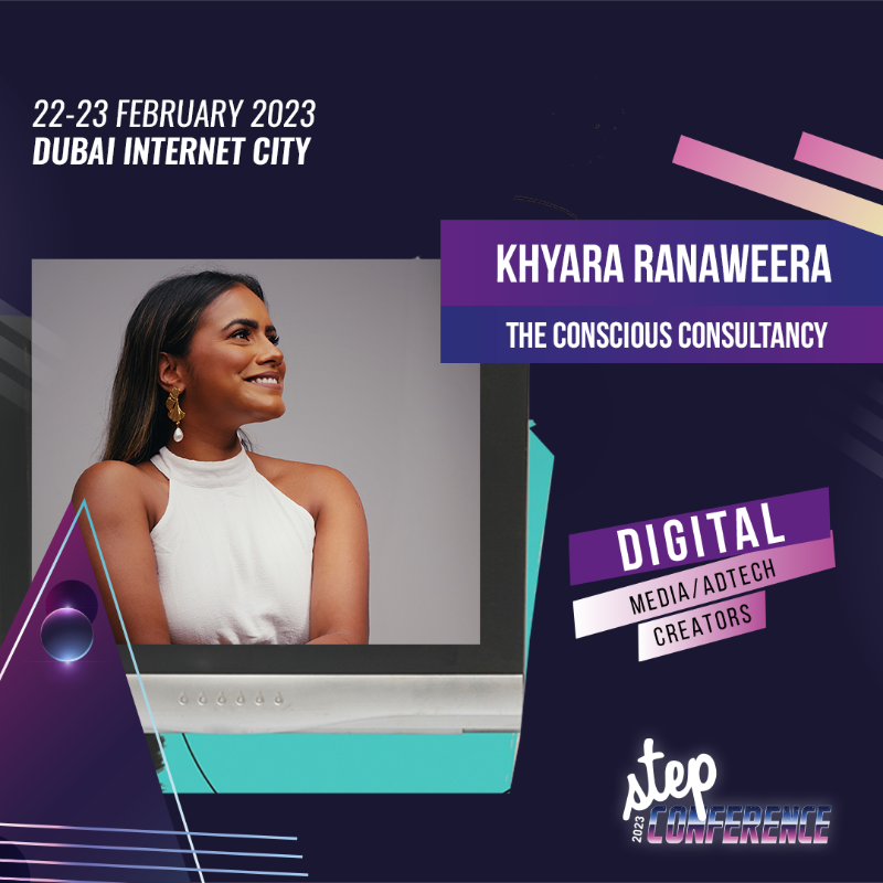 stepconference's tweet photo. 🚨Check out some of the Digital Track speakers joining us for #Step2023 👇

@dawnbarnable of @themettleset
Cheryl King of King &amp; Co 
@critoe of @anankemag
Gergana Abdulrahman of @WILDFABRIKuae
@ckhyara of @teamconsciousco

Don’t miss it! Buy now 👉https://t.co/hWJ7hqpps9