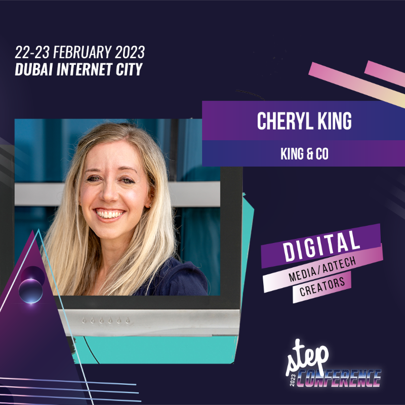 stepconference's tweet photo. 🚨Check out some of the Digital Track speakers joining us for #Step2023 👇

@dawnbarnable of @themettleset
Cheryl King of King &amp; Co 
@critoe of @anankemag
Gergana Abdulrahman of @WILDFABRIKuae
@ckhyara of @teamconsciousco

Don’t miss it! Buy now 👉https://t.co/hWJ7hqpps9