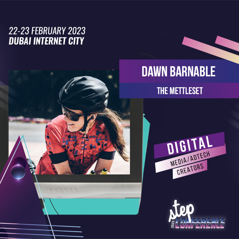 stepconference's tweet photo. 🚨Check out some of the Digital Track speakers joining us for #Step2023 👇

@dawnbarnable of @themettleset
Cheryl King of King &amp; Co 
@critoe of @anankemag
Gergana Abdulrahman of @WILDFABRIKuae
@ckhyara of @teamconsciousco

Don’t miss it! Buy now 👉https://t.co/hWJ7hqpps9