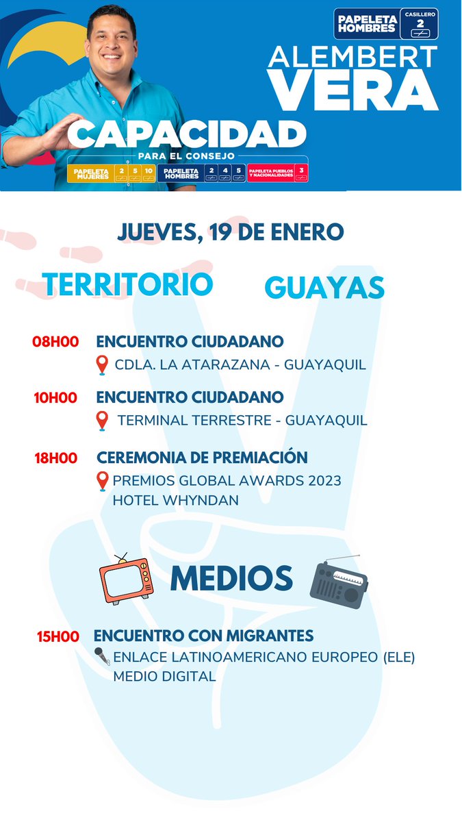 alembertveraec's tweet photo. #ParticipandoAndo
¡Jueves con sabor a viernes y seguimos más activos que nunca!
Seguimos recorriendo el Ecuador🇪🇨 
Esta vez en Guayas. 
Acompáñenme✌🏼2️⃣💙
#TuSabesQueEstabamosMejor https://t.co/255yQRu0XV