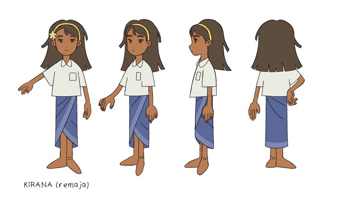 「anklet brown hair」 illustration images(Latest)
