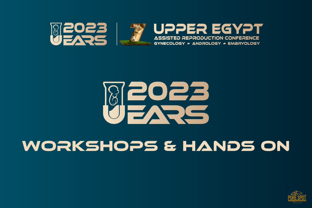 5 Workshops &amp; Hands ON are awaiting you! 🥼🫴

Full Details for our Workshops Via this link:
lnkd.in/dE3Xkvjf

For More Details:
Official Website: uears.net
#IVF #UEARS2023
