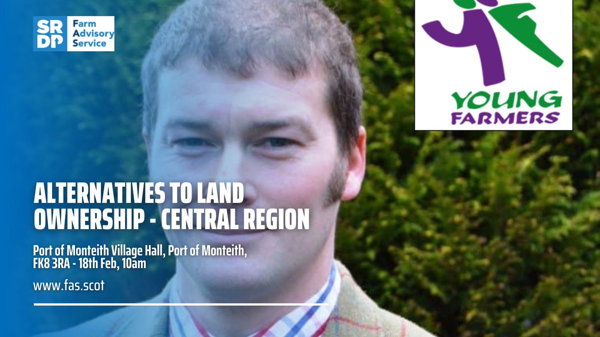 Scotland's Farm Advisory Service (@fasscot) on Twitter photo Tenant Farmer Mark Donald shares routes he has trialled to get on the agricultural ladder. Seasonal lets, contract farming, shearing - this lad's done it all! SLMS in attendance & Business planning advice! bit.ly/3ZH2rL7 <a href="/S_L_M_Service/">Scottish Land Matching Service</a> <a href="/SAYFC/">SAYFC</a> <a href="/hdonaldrural/">Harriet Donald</a> <a href="/NFUStweets/">NFU Scotland</a> Tenant Farmer Mark Donald shares routes he has trialled to get on the agricultural ladder. Seasonal lets, contract farming, shearing - this lad's done it all! SLMS in attendance & Business planning advice! bit.ly/3ZH2rL7 <a href="/S_L_M_Service/">Scottish Land Matching Service</a> <a href="/SAYFC/">SAYFC</a> <a href="/hdonaldrural/">Harriet Donald</a> <a href="/NFUStweets/">NFU Scotland</a>