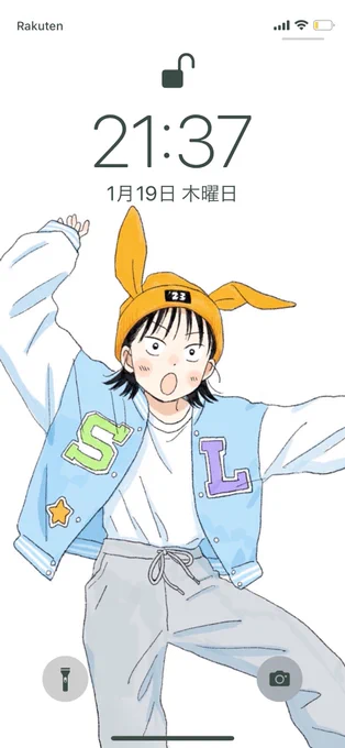 かわいく描けたんで壁紙にしたぜい使ってね 