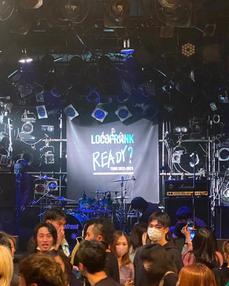 tommy311tommy's tweet photo. 2023年1本目LIVE!
locofrank presents READY? TOUR FINAL
at 渋谷QUATTRO
新年1発目のLIVEはlocofrankのツアーファイナル🙂
#locofrank
#heysmith
#readytour
#渋谷quattro https://t.co/qOds3QK7te