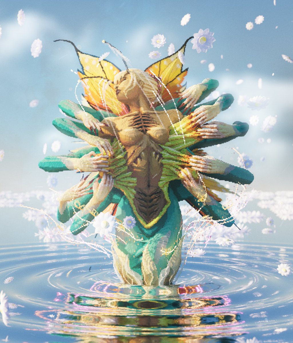 _AViNIU_'s tweet image. I've rendered @iDragolyte Kibo competition build c:

#Minecraft #MinecraftRender