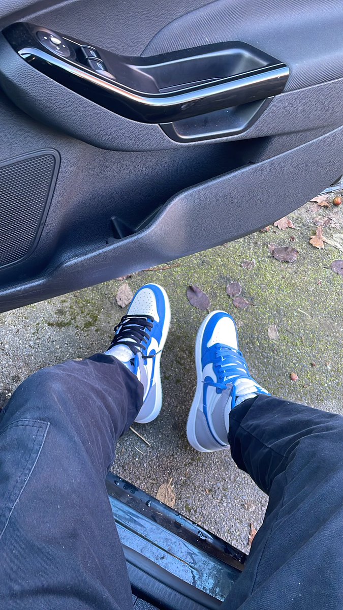 True Blue OG Highs, thoughts? Black lace blue lace or grey?