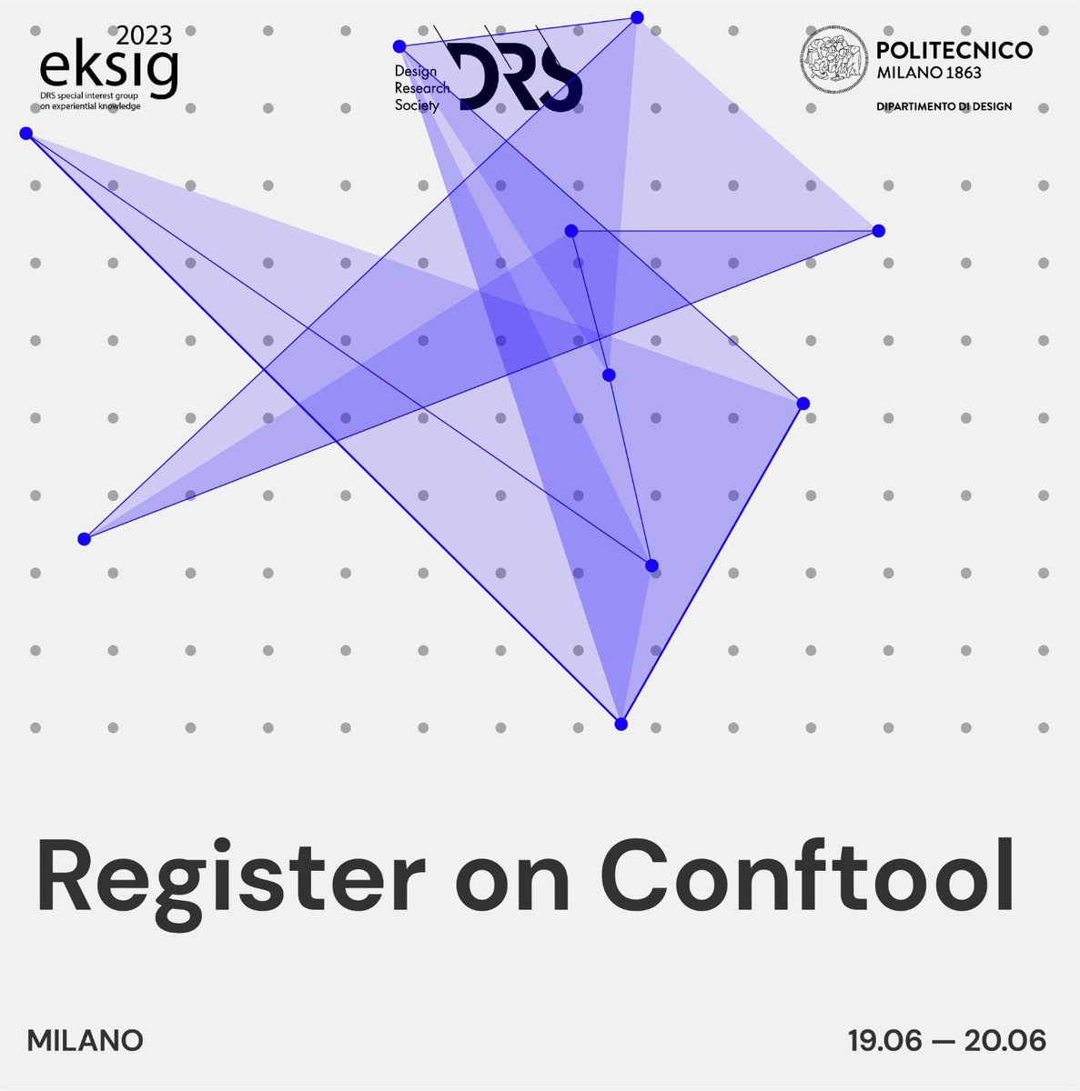 Eksig2023 submission system is still open and waiting for your contributions!​
Please visit:​

🔗conftool.org/eksig2023​
The paper submission system will be open from today until 27 January 2023, this being the due date for full papers.​
Please visit eksig2023.polimi.it