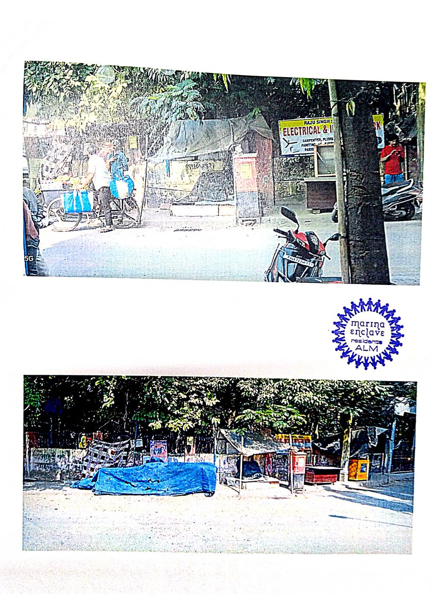 MarinaEnclave's tweet photo. Part - 2. - Application submitted today i:e 19/01/2023 to the concern Authorities for Implementation of 'No - Hawking Zone' on 'Marina Enclave Road' @mybmcWardPN @mybmc https://t.co/MauMNvckNi