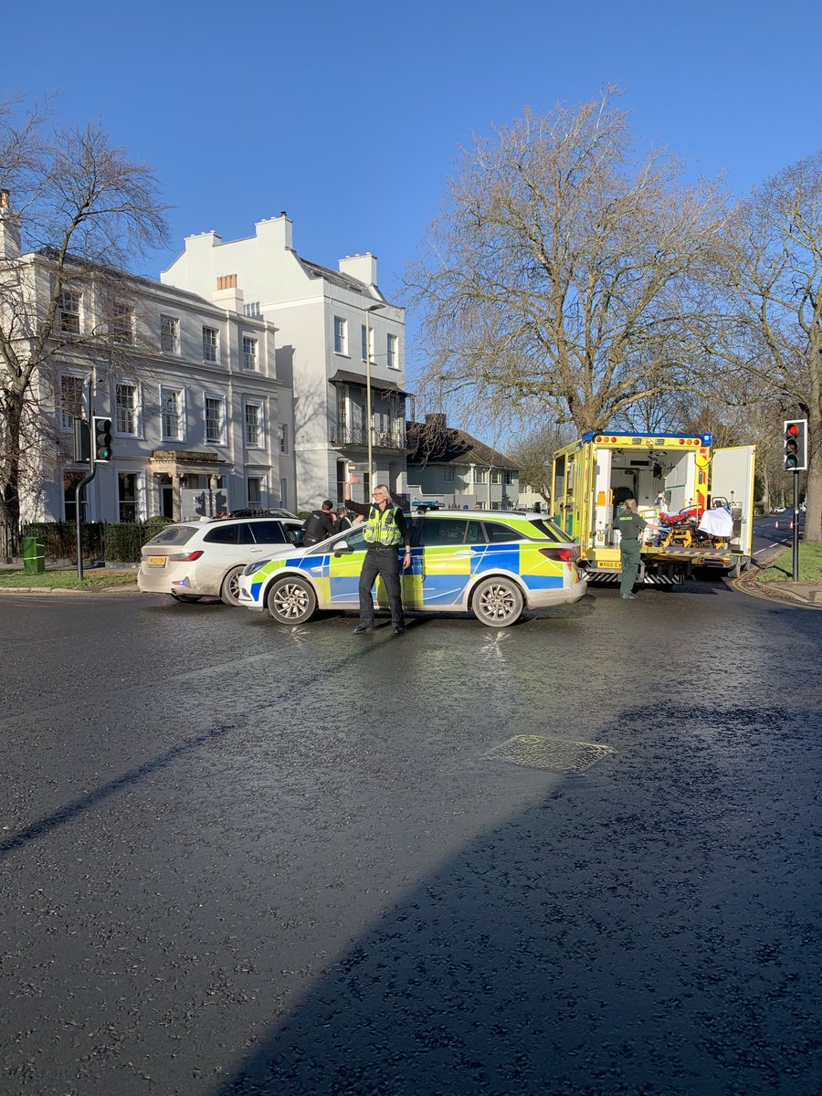 Evesham Road Cheltenham partially closed 12.45 today.