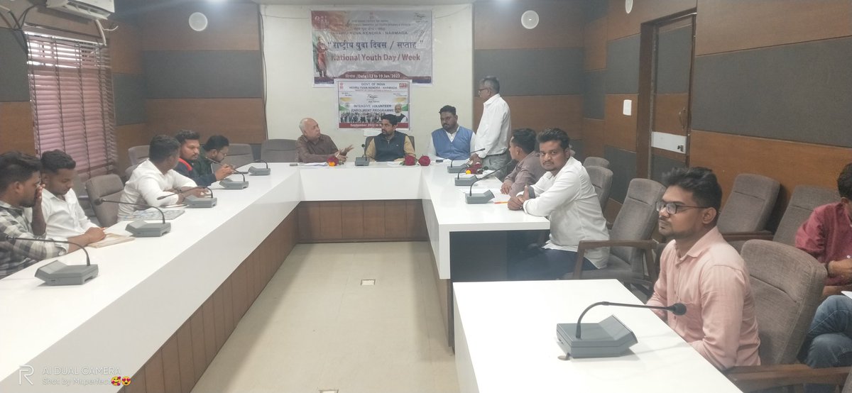 YuvaNarmada's tweet photo. #नेहरू_युवा_केंद्र_नर्मदा द्वारा आज राष्ट्रीय युवा सप्ताह समापन कार्यक्रम किया गया।
@Nyksindia @Anurag_Office @nyksgujarat @YASMinistry @CMOGuj @bjpneelrao @BJPGujarat @BjpNarmada https://t.co/TL4CDw8o8u