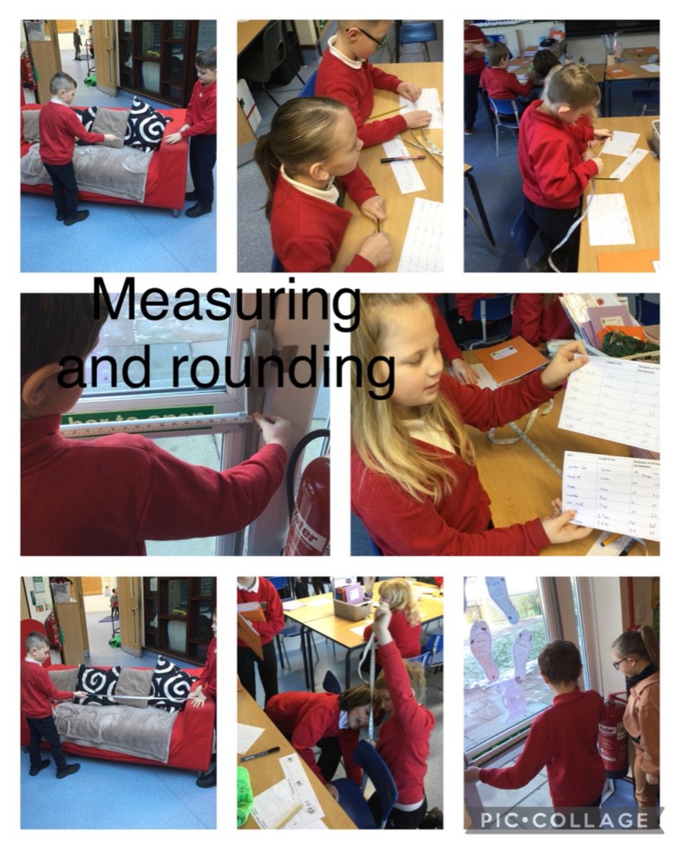 5GDwcps's tweet photo. Fantastic work applying our new learning on rounding numbers to the nearest 10 to measures. We worked with a partner to measure accurately in cm, identify the multiples of 10 the number lies between and then round.
#ambitiousandcapable #newcurriculummaths #applyinglearning https://t.co/xibDYiLubx