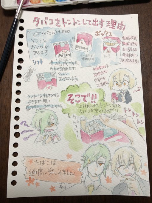 簡単ではありますが
煙草のお話です 