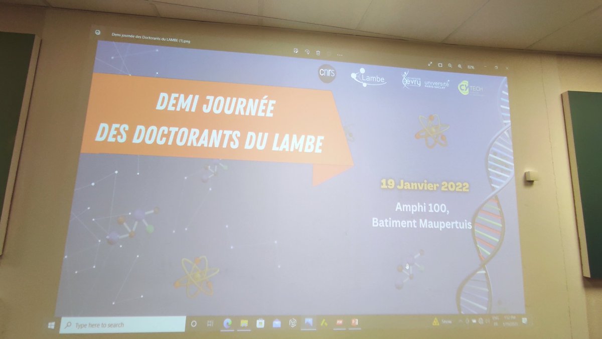 LAMBE (@lambe_umr8587) on Twitter photo Cet après midi est organisée la demi journée des doctorants du LAMBE. Nous allons livetweet les différents intervenants et le titre de leur travaux. <a href="/UnivEvry/">Université Évry Paris-Saclay</a> @INC_CNRS <a href="/UnivParisSaclay/">Université Paris-Saclay</a> <a href="/UniversiteCergy/">CY Cergy Paris Université</a> Cet après midi est organisée la demi journée des doctorants du LAMBE. Nous allons livetweet les différents intervenants et le titre de leur travaux. <a href="/UnivEvry/">Université Évry Paris-Saclay</a> @INC_CNRS <a href="/UnivParisSaclay/">Université Paris-Saclay</a> <a href="/UniversiteCergy/">CY Cergy Paris Université</a>