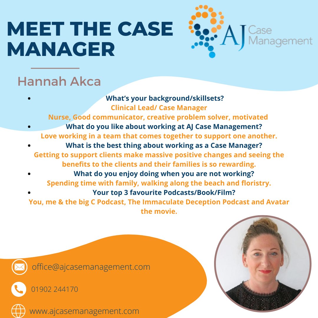 We_Are_AJ's tweet photo. #meetthecasemanager #ajcm #casemanagement https://t.co/qRI4hkcWcL