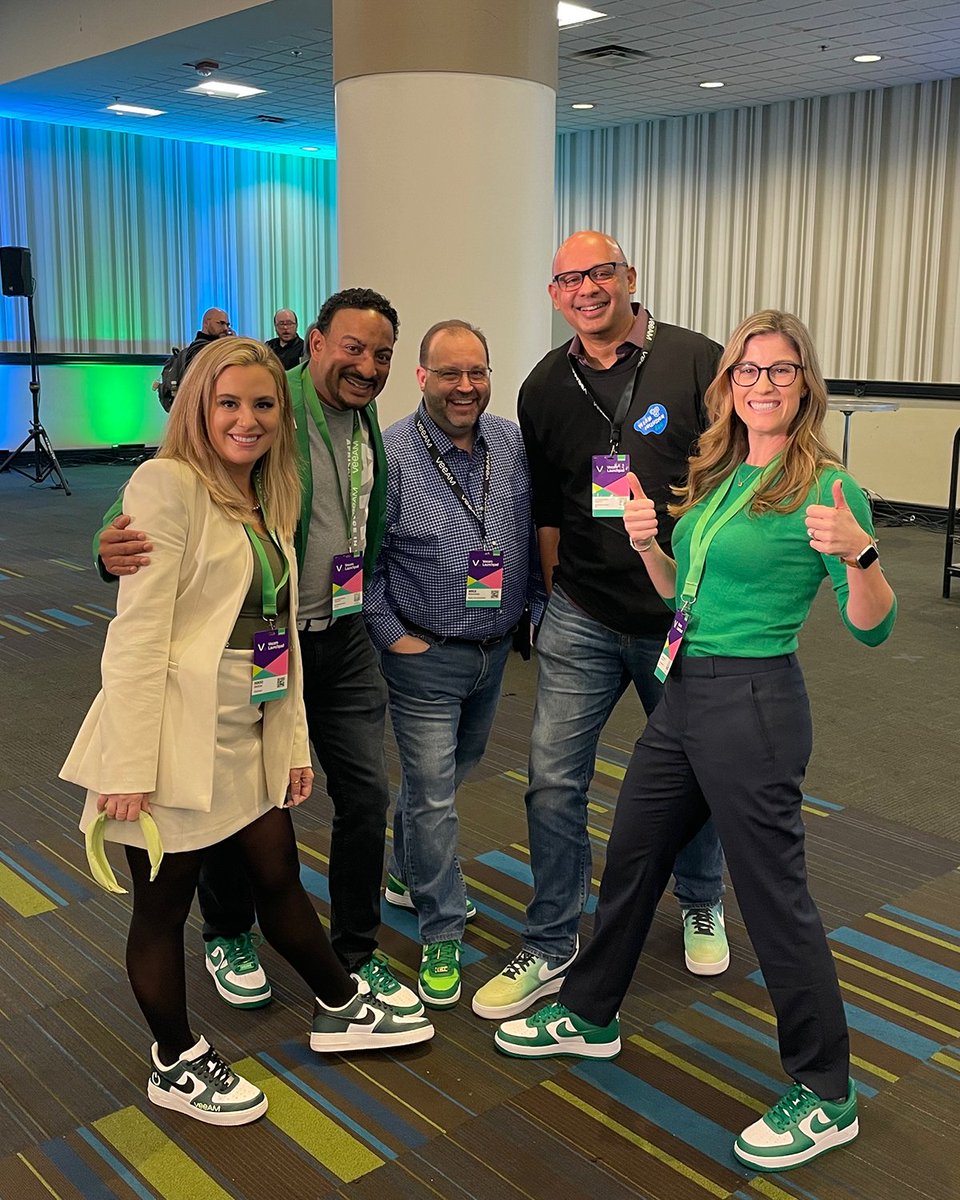 #VeeamLaunchpad appropriate footwear! <a href="/Veeam/">Veeam® Software</a>