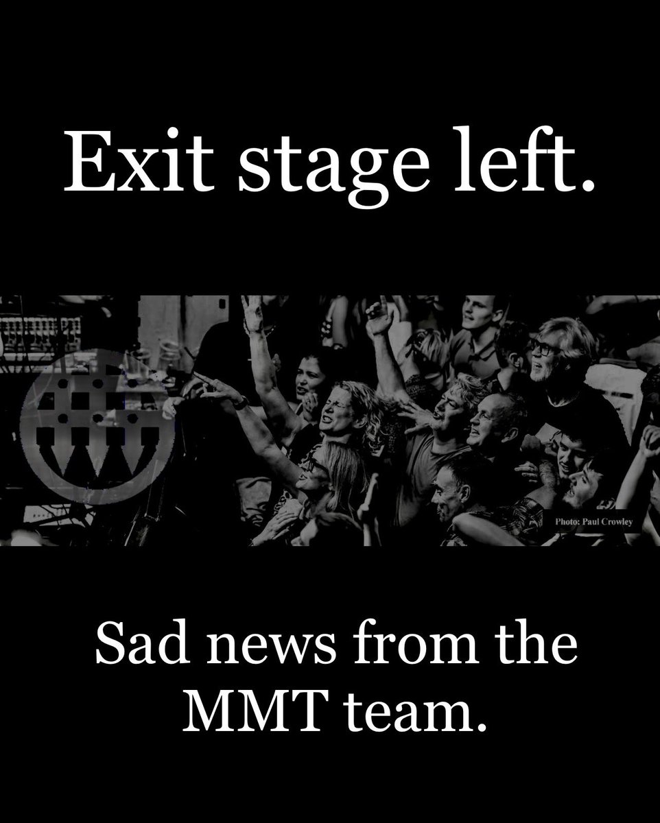 Over and Out. This is a very sad moment for us. The Safety Advisory Group (East Herts Council and the police) gave us a long to do list. Compliance isn’t mandatory. But for us its impossible. In short, we just can’t do this anymore. We’re so sorry but the MMT is over.
