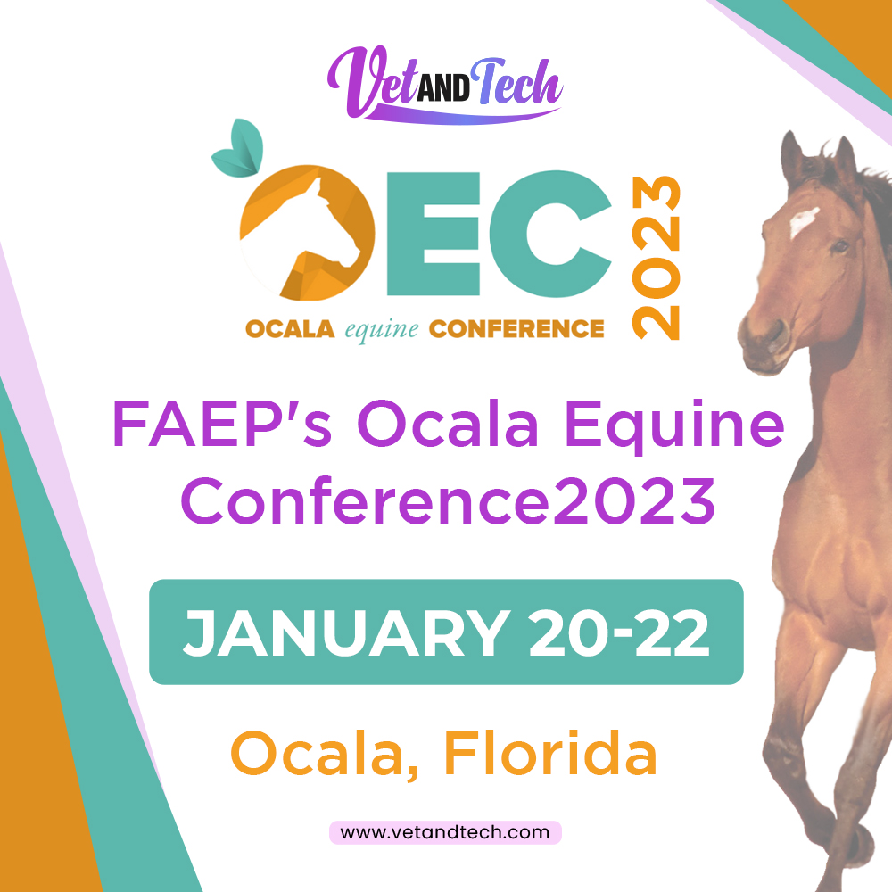 VetandTech's tweet photo. Mark Your Calendar For The 59th Annual #Ocala #EquineConference. Explore #VetandTech To Stay Up To Date With All Upcoming #VeterinaryConferences.

@the_fvma

Event Details: https://t.co/UAWykEzz4W

#OEC2023 #HorsEvets #VMRD #PointOfCare #FAEP #VetMed #ClinicalSigns #VetResources https://t.co/CJqqf2s6cn