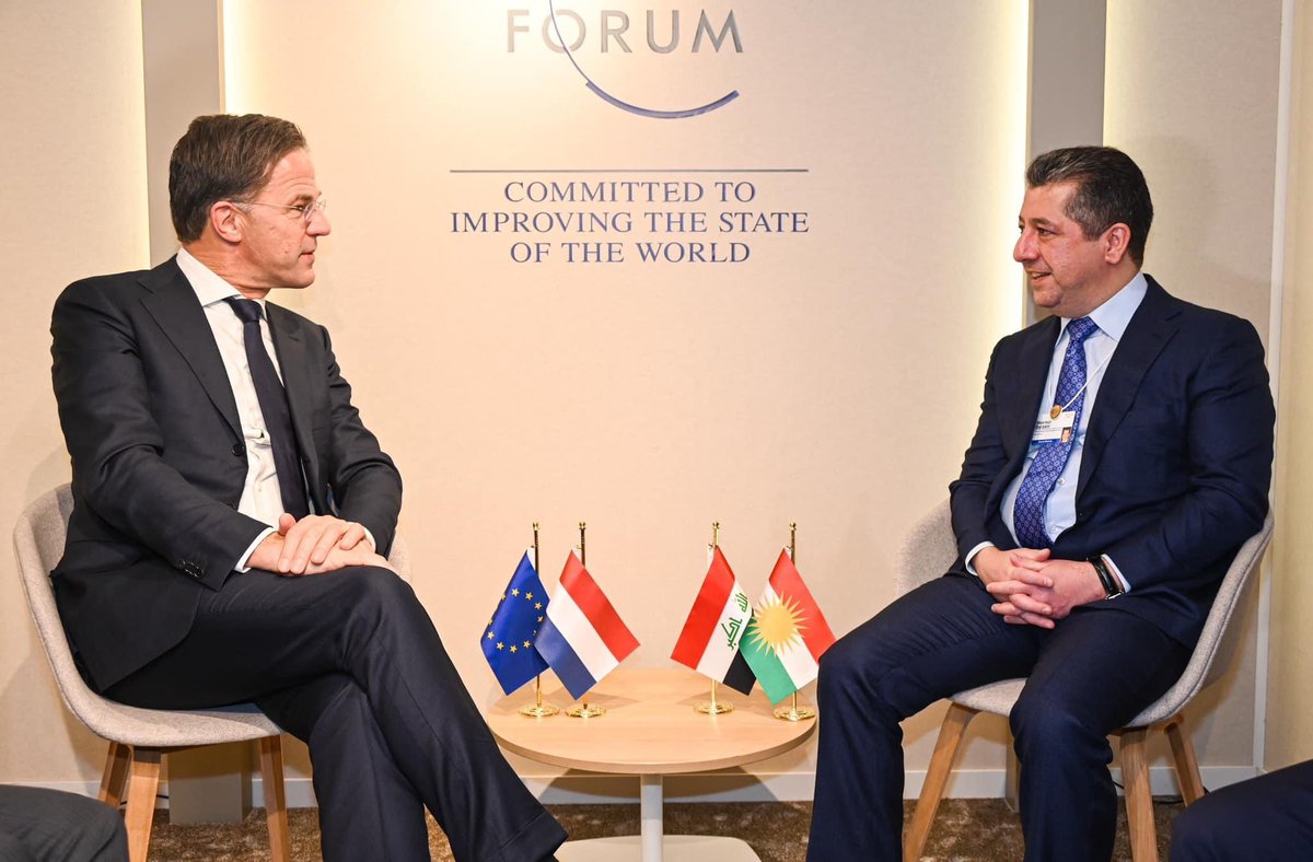 j_a_hummel's tweet photo. The two most important premiers for our business @markrutte @IKRPresident #Davos2023 https://t.co/zjG1QWinKF