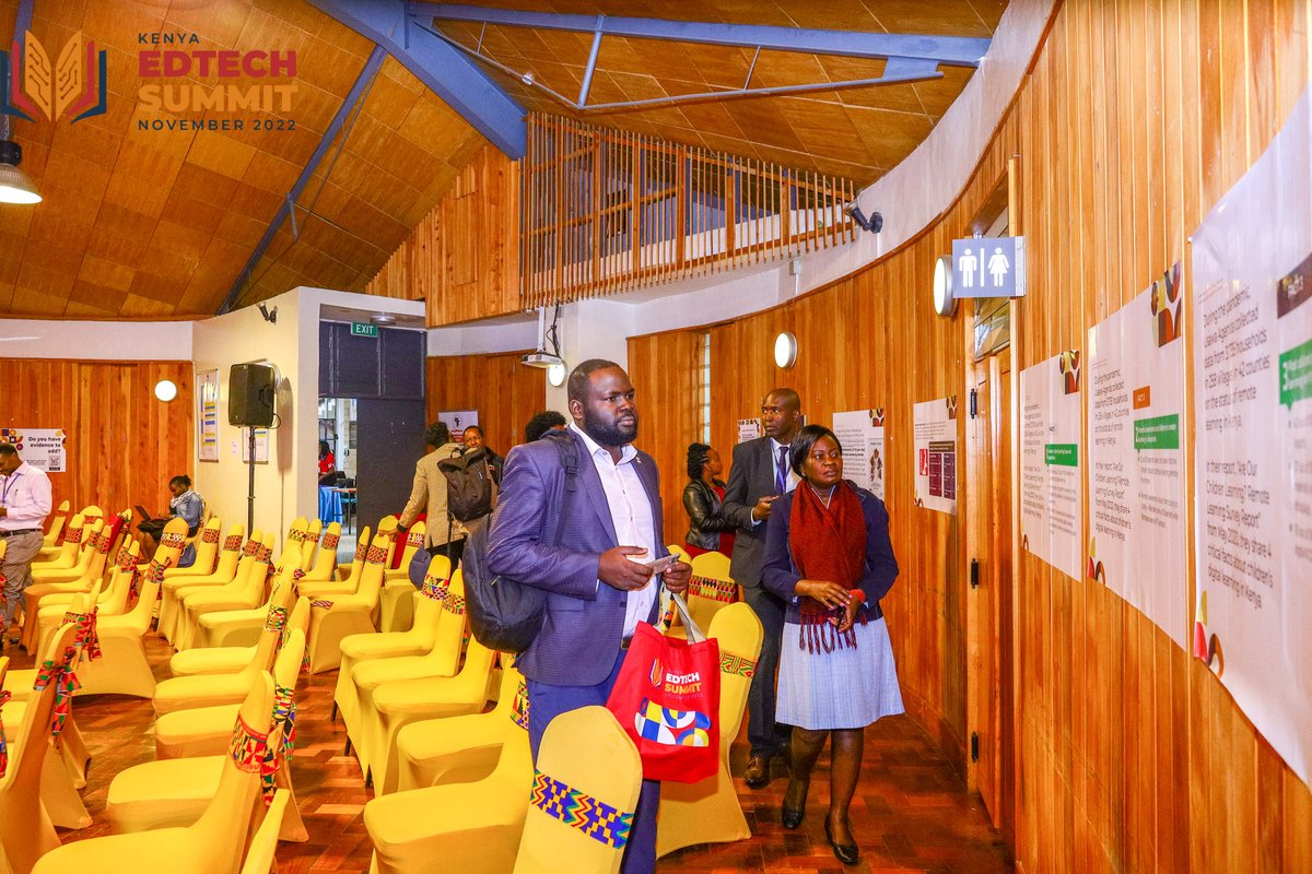 EdTechEAfrica's tweet image. #TBT #2022Recap The 2022 #KenyaEdTechsummit in November was a unique convening of leaders in the #EdTech254 ecosystem. What aspects of the Summit did you find most helpful in propelling the Kenyan and East African EdTech space? Let us know in the comments.