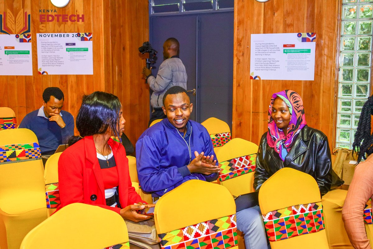 EdTechEAfrica's tweet image. #TBT #2022Recap The 2022 #KenyaEdTechsummit in November was a unique convening of leaders in the #EdTech254 ecosystem. What aspects of the Summit did you find most helpful in propelling the Kenyan and East African EdTech space? Let us know in the comments.