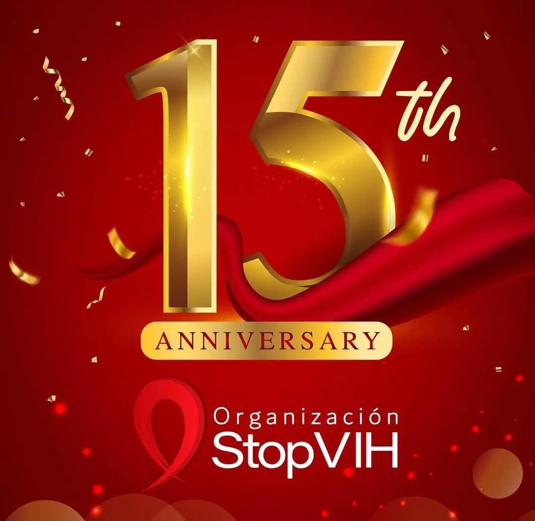 Nos unimos a la  celebración del Décimo Quinto aniversario de nuestra asociada <a href="/StopVIH/">Organización StopVIH</a>. Deseamos continúen con exito su labor para mitigar el impacto del VIH.