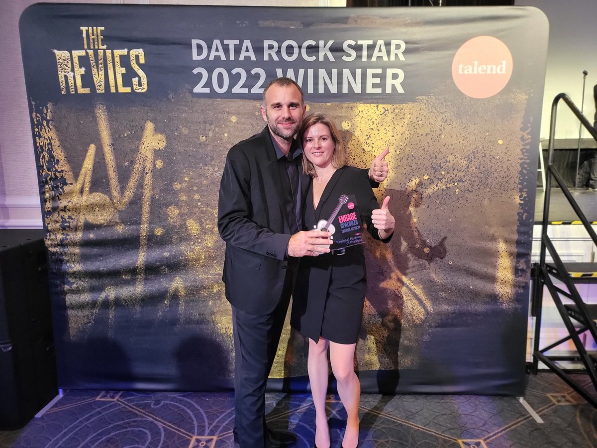 Keyrus_group's tweet photo. Talend Engage Awards – Nashville, Tennessee 🎸
Keyrus wins for the 3rd consecutive year @Talend's EMEA Partner of the Year Award 🏆
Congratulations to all our teams from all over the world!
Special thanks to Team Talend 👏
#Proud #PartnerAward #TalendEngage https://t.co/moSpaqEPdl