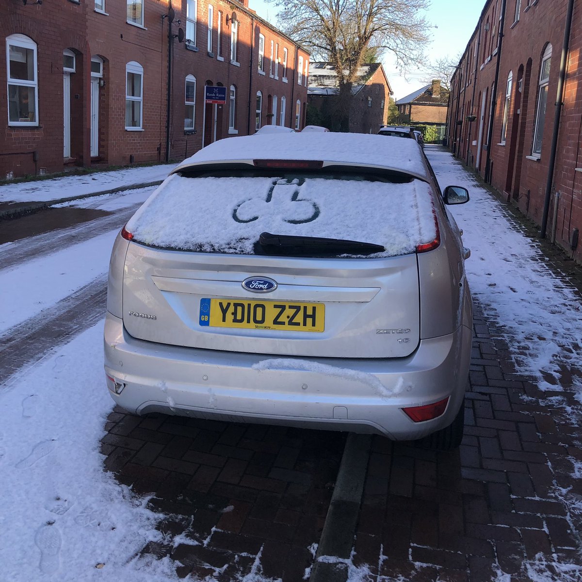 VERY severe snow here in the UK…