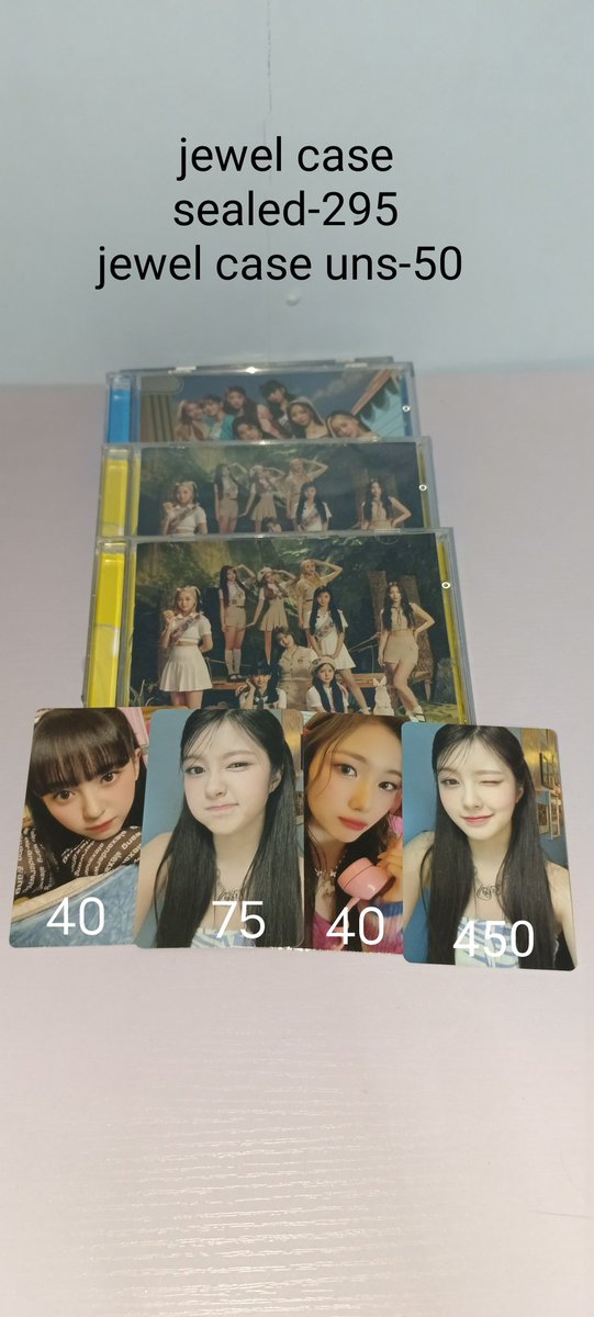 xiaocartz's tweet image. wts lfb ph 
kep1er doublast jewel case pc

▪︎ onhand
▪︎ must not be sensitive to flaws
(w/ album marks)
▪︎ dop: 50% dp + 1 day rembal / payo + pf + lsf
▪︎ mod: sco / flash exp / direct ggx

t. kep1er album pcs youngeun dayeon