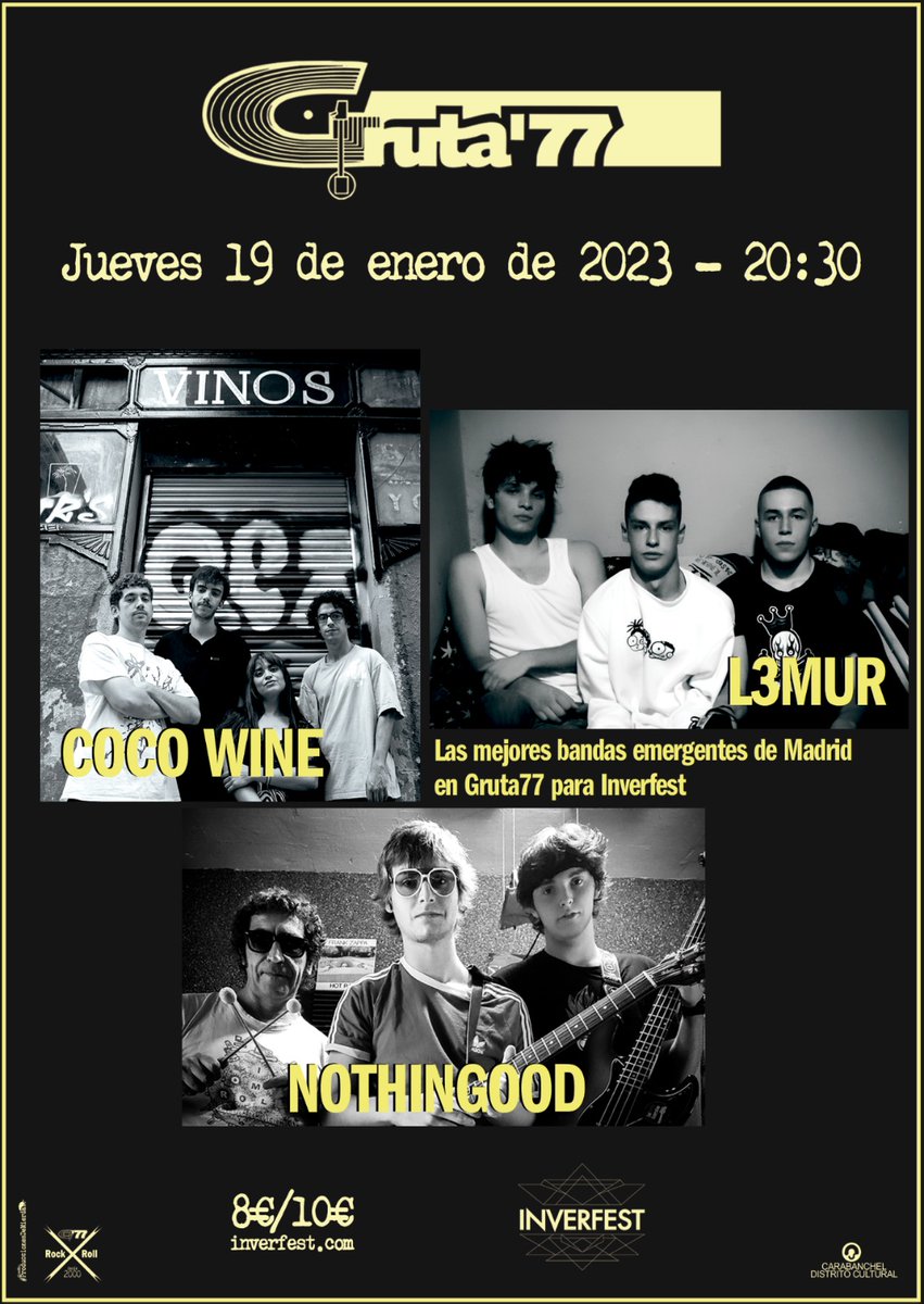 hen_banda's tweet photo. Ey! Hoy es el día 🙌 
@gruta77madrid @Inverfest 
https://t.co/PFrpAsdzJi
#nothingood https://t.co/xQ4HsEWuy6