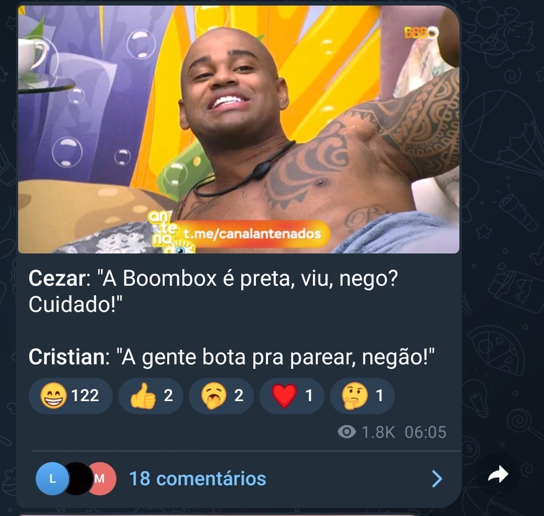 NazareAmarga's tweet photo. O melhor diálogo do #BBB23 até agora 🗣️ https://t.co/iEUx2D9Jol