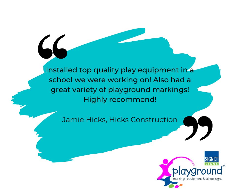SignetSignsLtd's tweet photo. We are thrilled to share some of our recent reviews! At Signet Signs, customer satisfaction is our top priority, and we are so grateful to have received such positive feedback.  Here are just a few kind words our customers have shared with us!
 #playground #playgrounddesign https://t.co/QCSZEKn9eK
