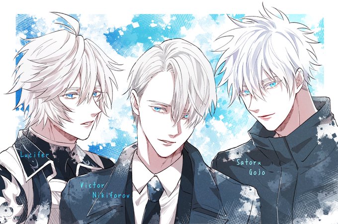 「hair between eyes trait connection」 illustration images(Latest)