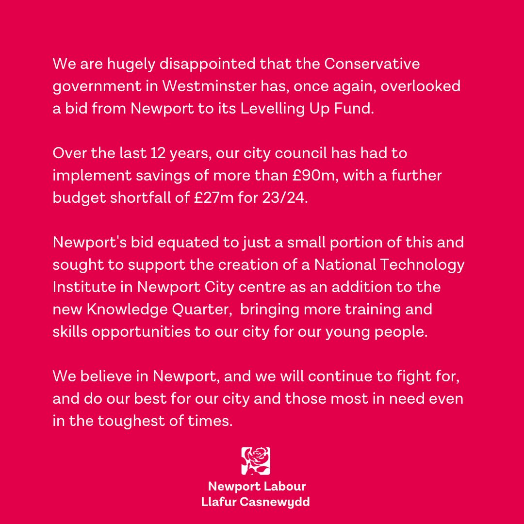 Newport Labour 🌹 tweet media